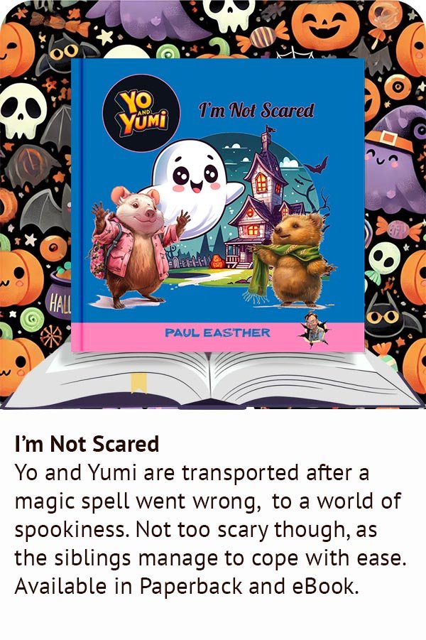 Cover of Yo and Yumi – I’m Not Scared by Paul Easther