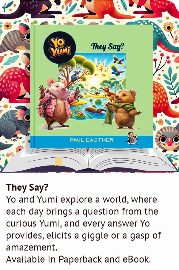 Cover of Yo and Yumi – They Say by Paul Easther