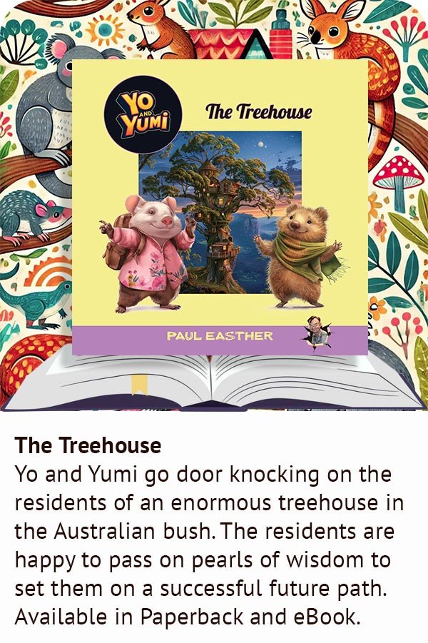 Cover of Yo and Yumi – The Treehouse by Paul Easther
