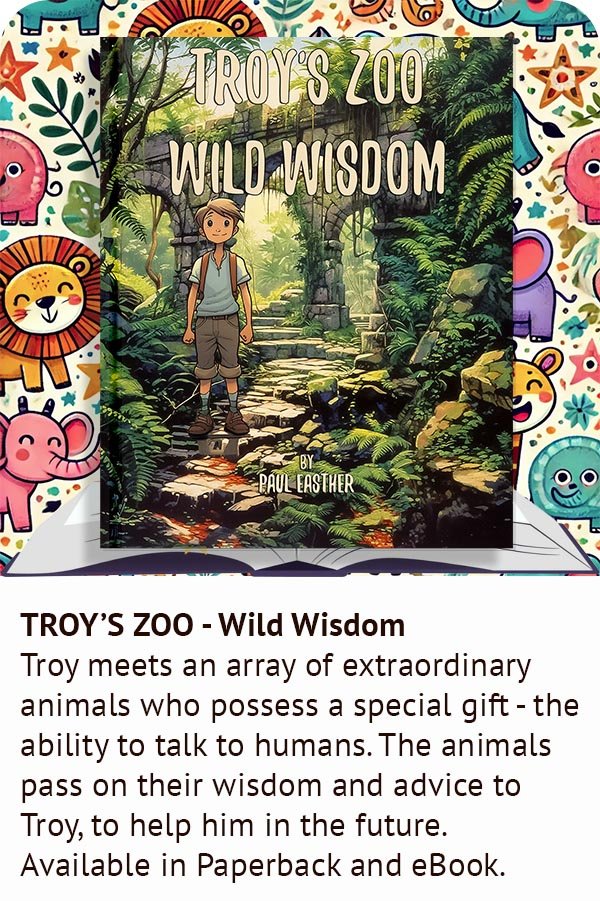 Cover of Troy’s Zoo – Wild Wisdom by Paul Easther
