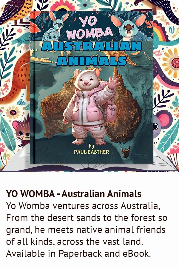 Cover of Yo Womba – Australian Animals by Paul Easther