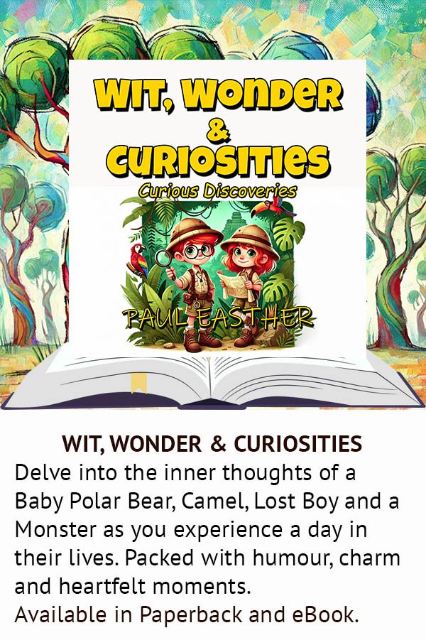 Cover of Wit, Wonder & Curiosities – Curious Discoveries by Paul Easther