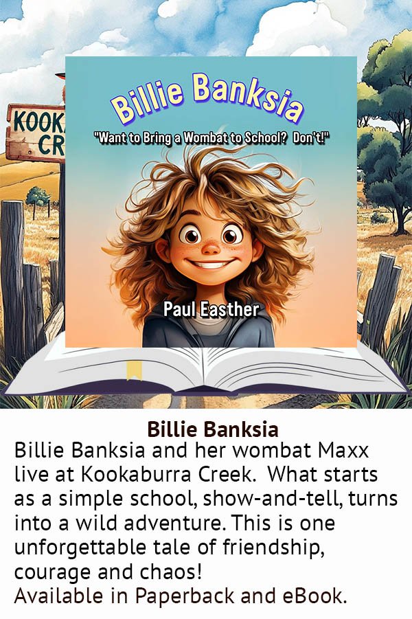 Cover of Billie Banksia by Paul Easther
