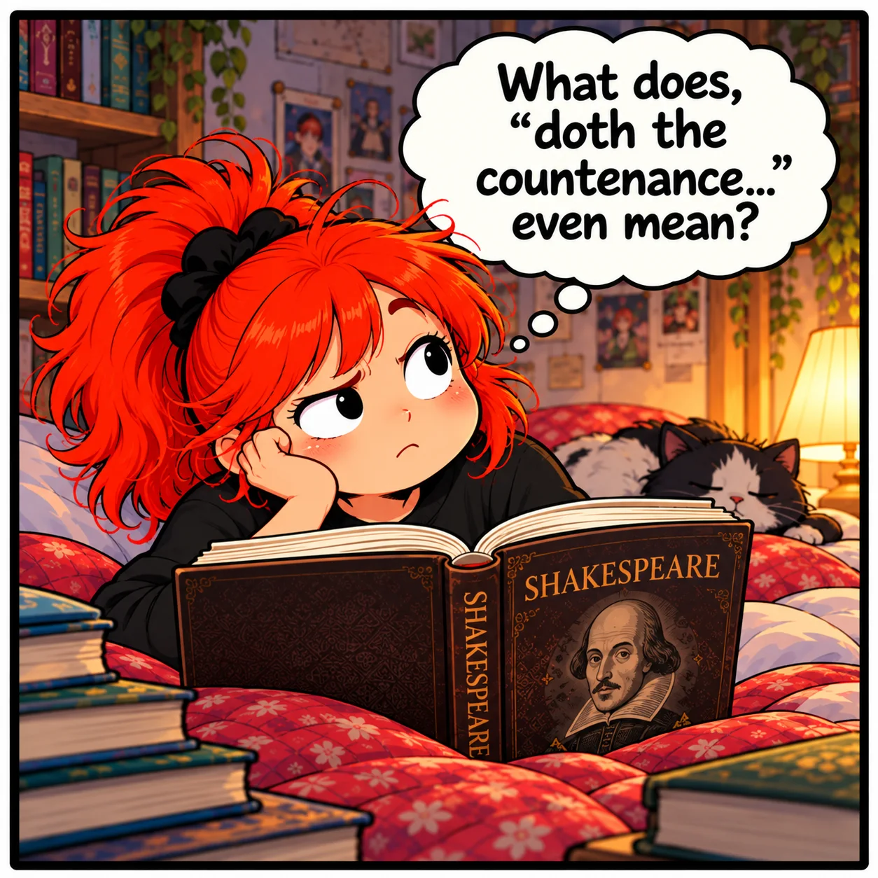 Classic Literature — Lil Juno comic, panel 3 of 4