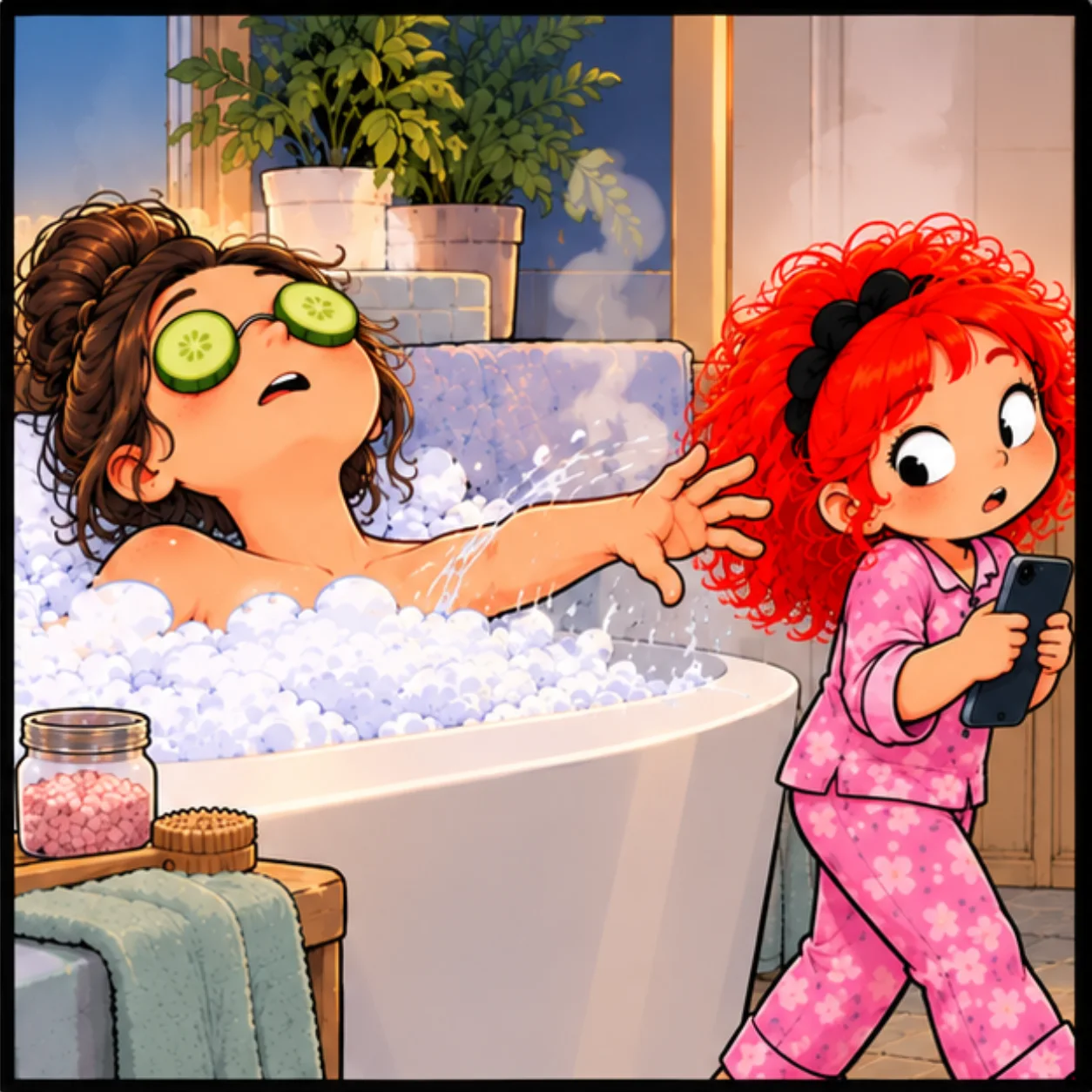 Cruel to Be Kind — Lil Juno comic, panel 2 of 4