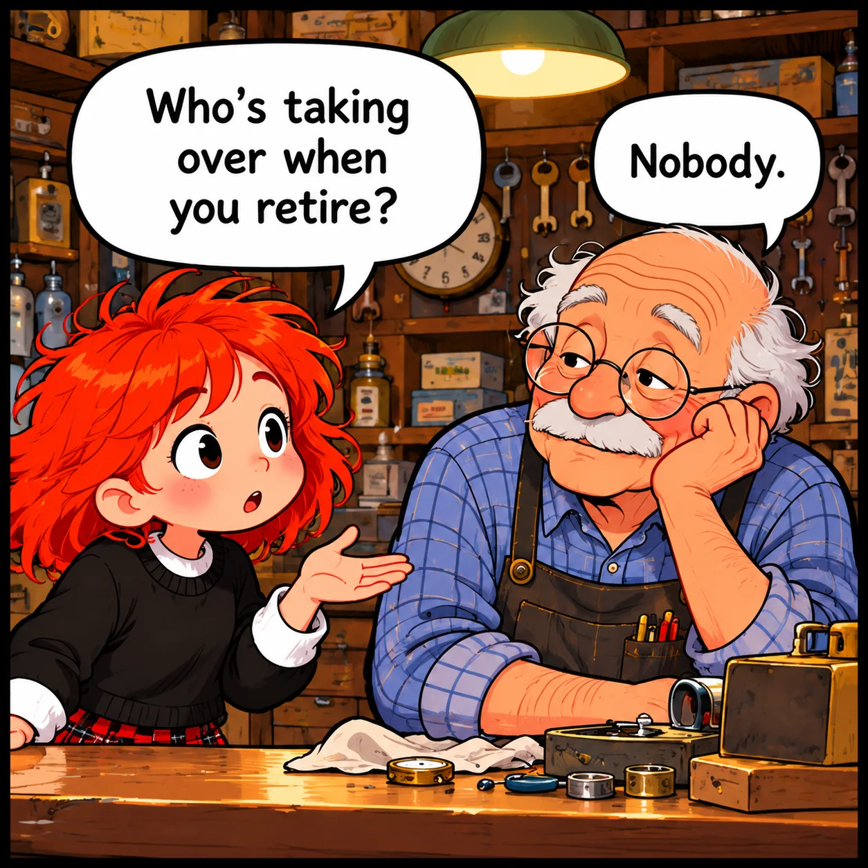 Endangered Species — Lil Juno comic, panel 3 of 4