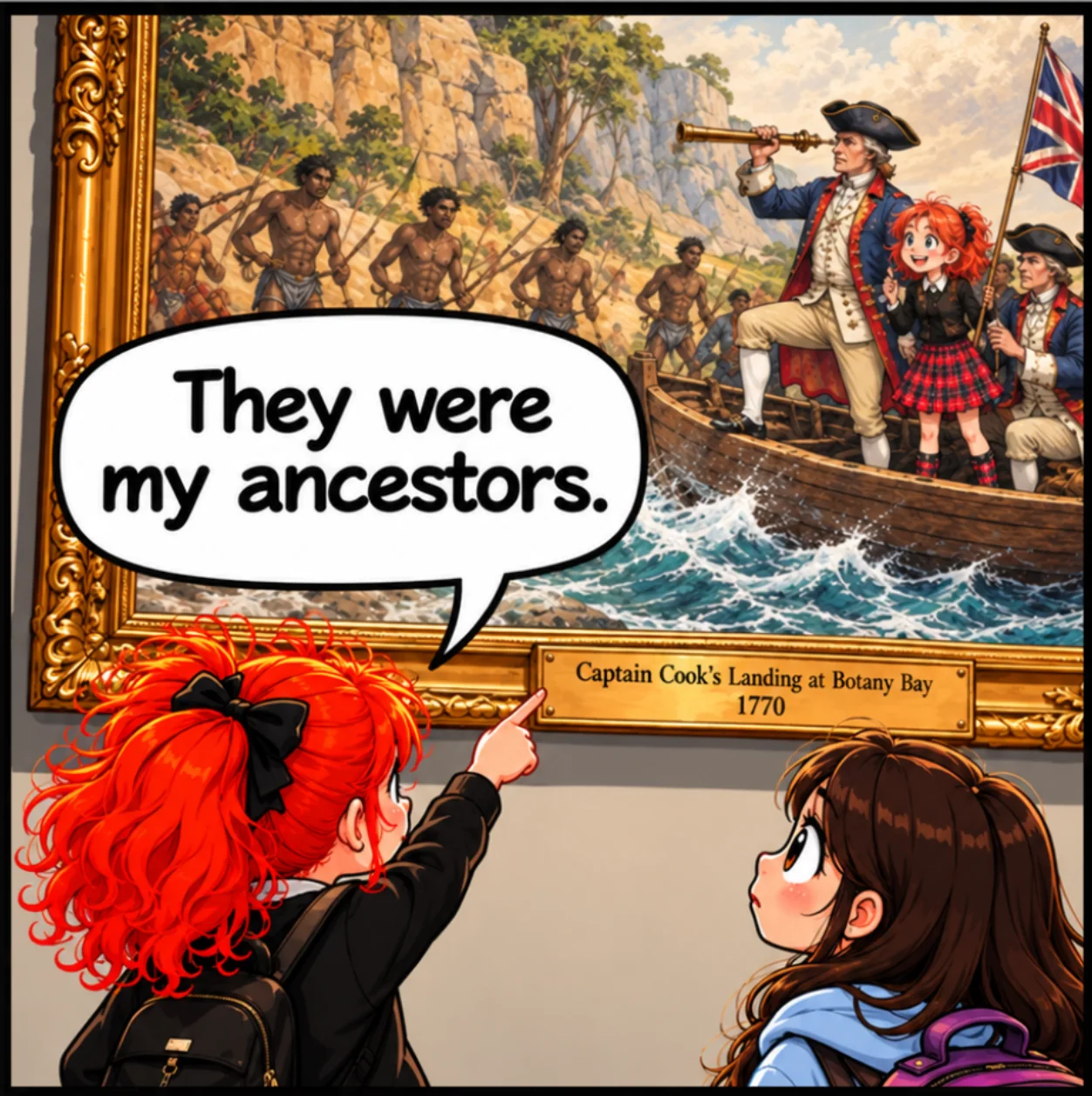 Explains a Lot — Lil Juno comic, panel 2 of 4