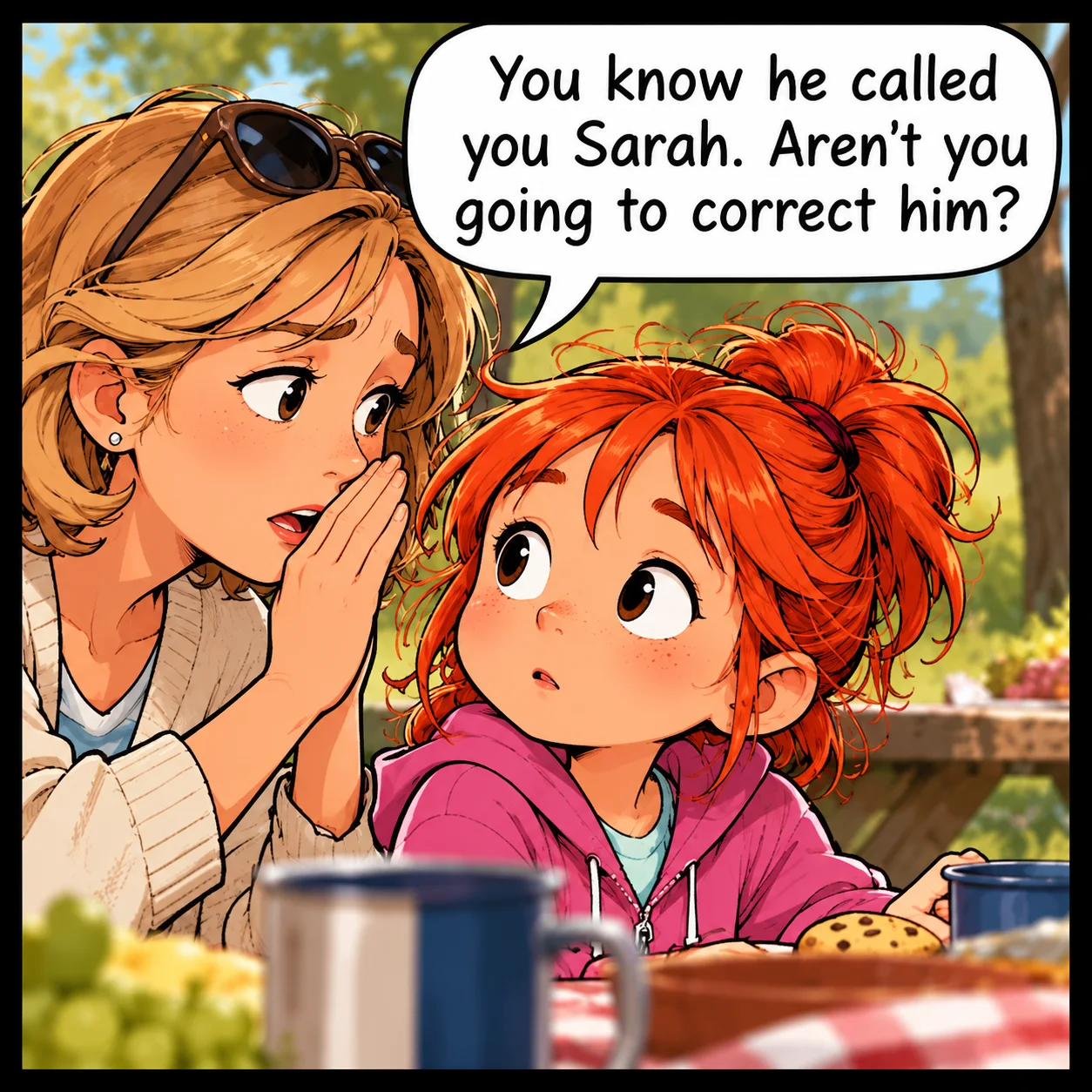 He Knows Who He Means — Lil Juno comic, panel 3 of 4