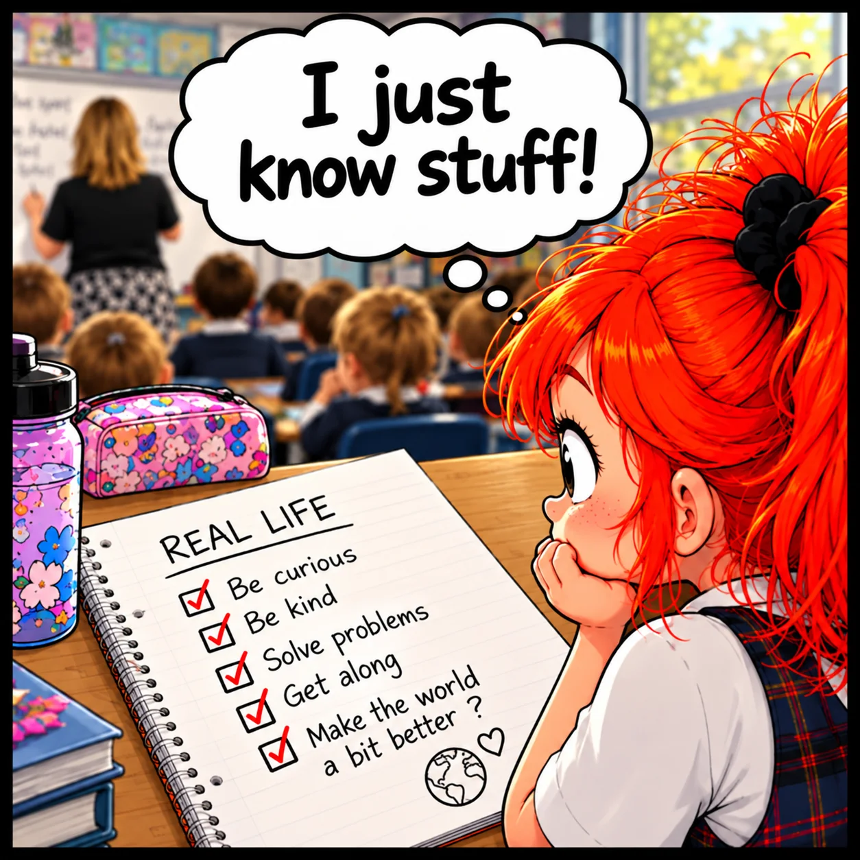 I Just Know Stuff! — Lil Juno comic, panel 4 of 4