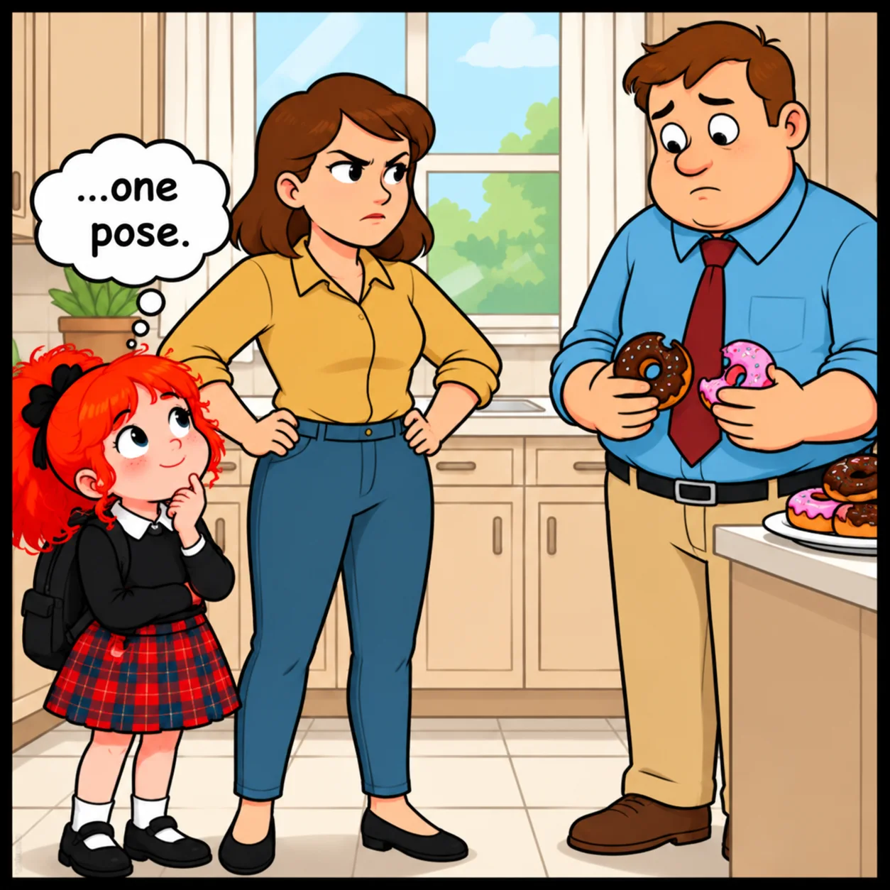 One Look — Lil Juno comic, panel 3 of 4