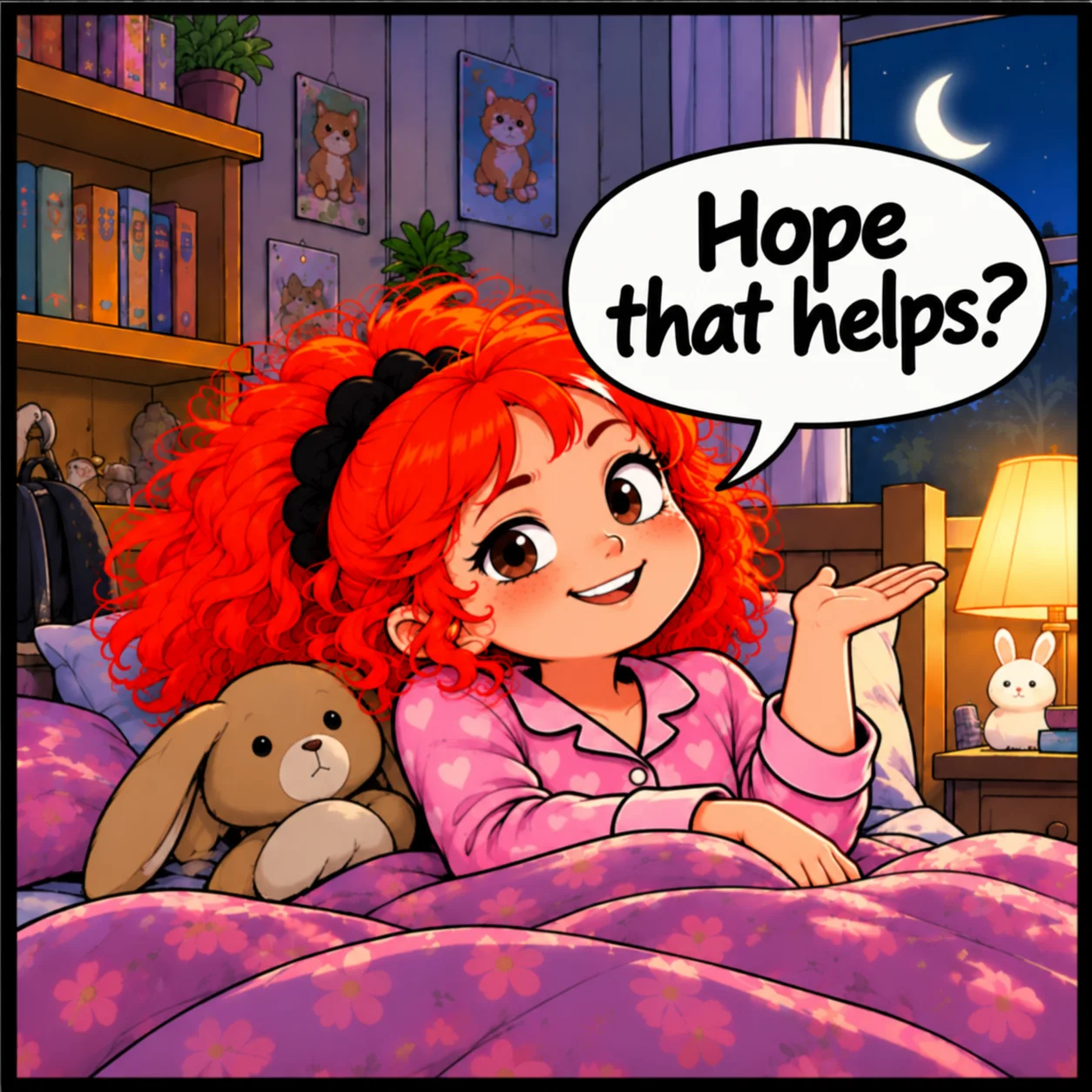 Sleepless? — Lil Juno comic, panel 4 of 4