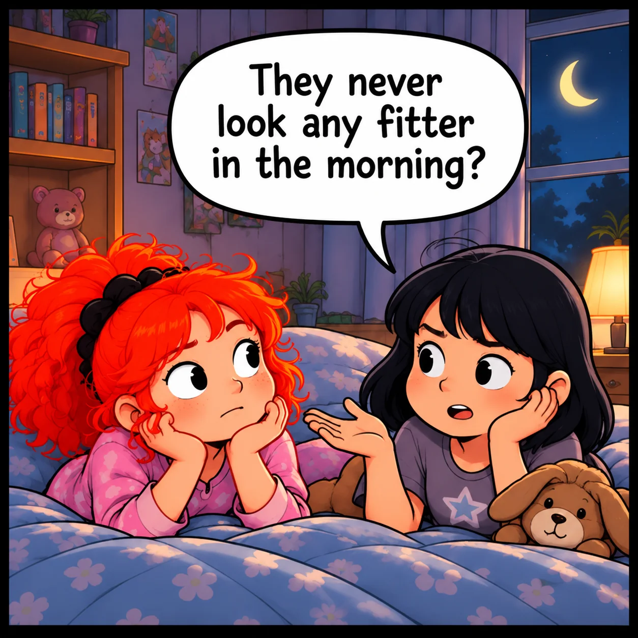 Strange Noises — Lil Juno comic, panel 3 of 4