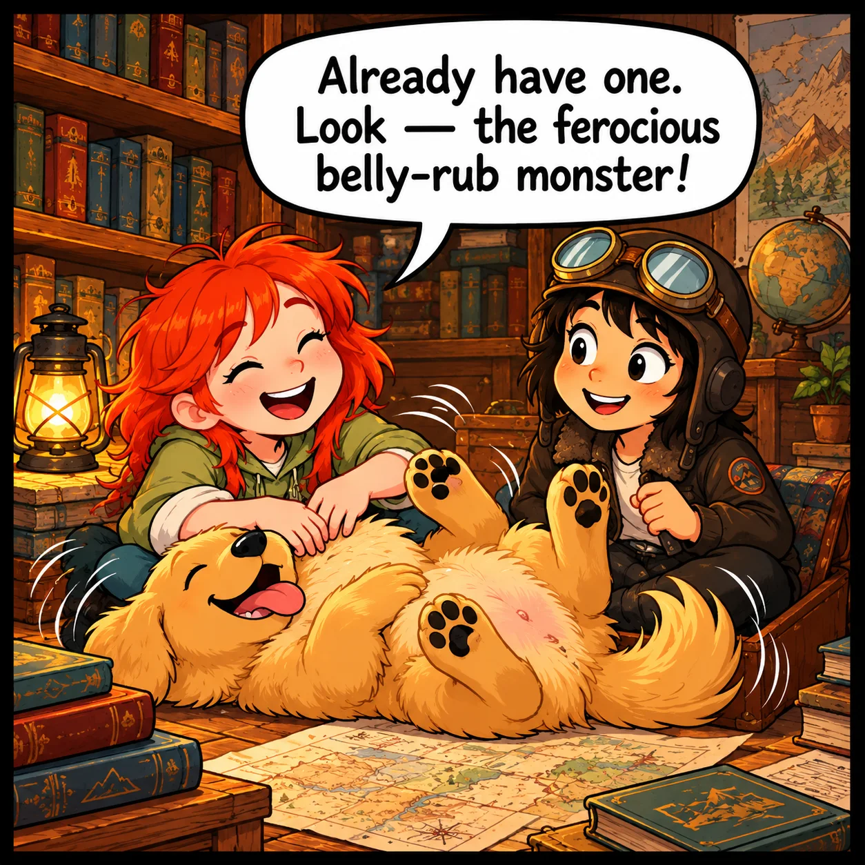 The Expedition — Lil Juno comic, panel 4 of 4