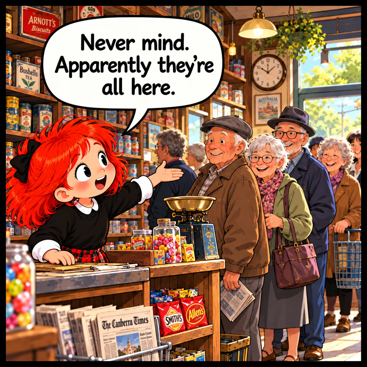 The Followers — Lil Juno comic, panel 4 of 4