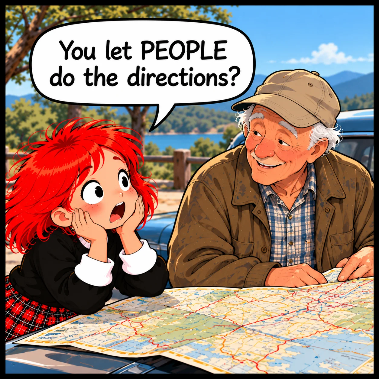 The Map — Lil Juno comic, panel 4 of 4