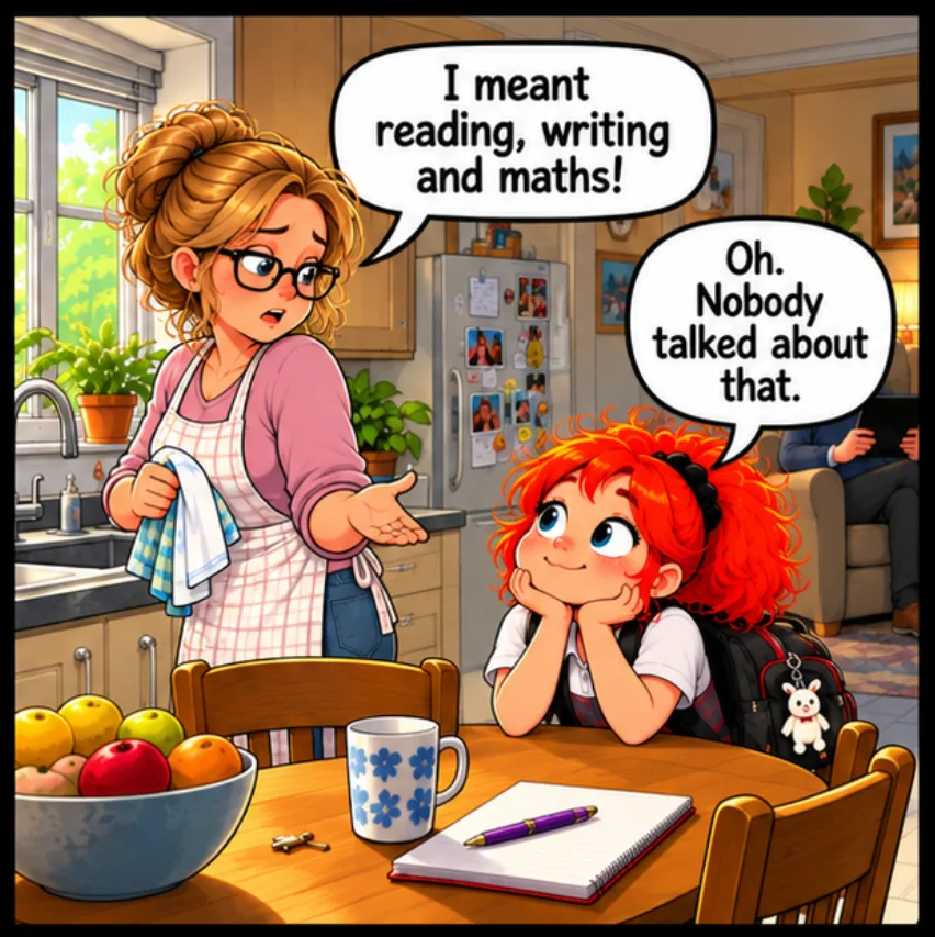 What Did You Learn at School? — Lil Juno comic, panel 4 of 4