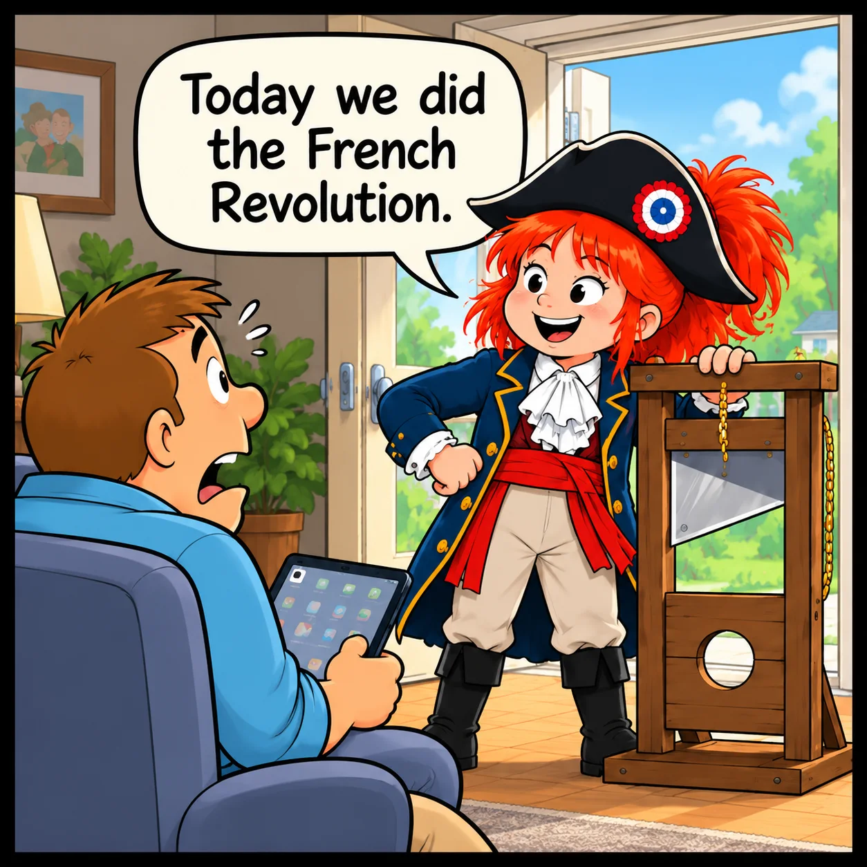 What Did You Learn Today? — Lil Juno comic, panel 3 of 4