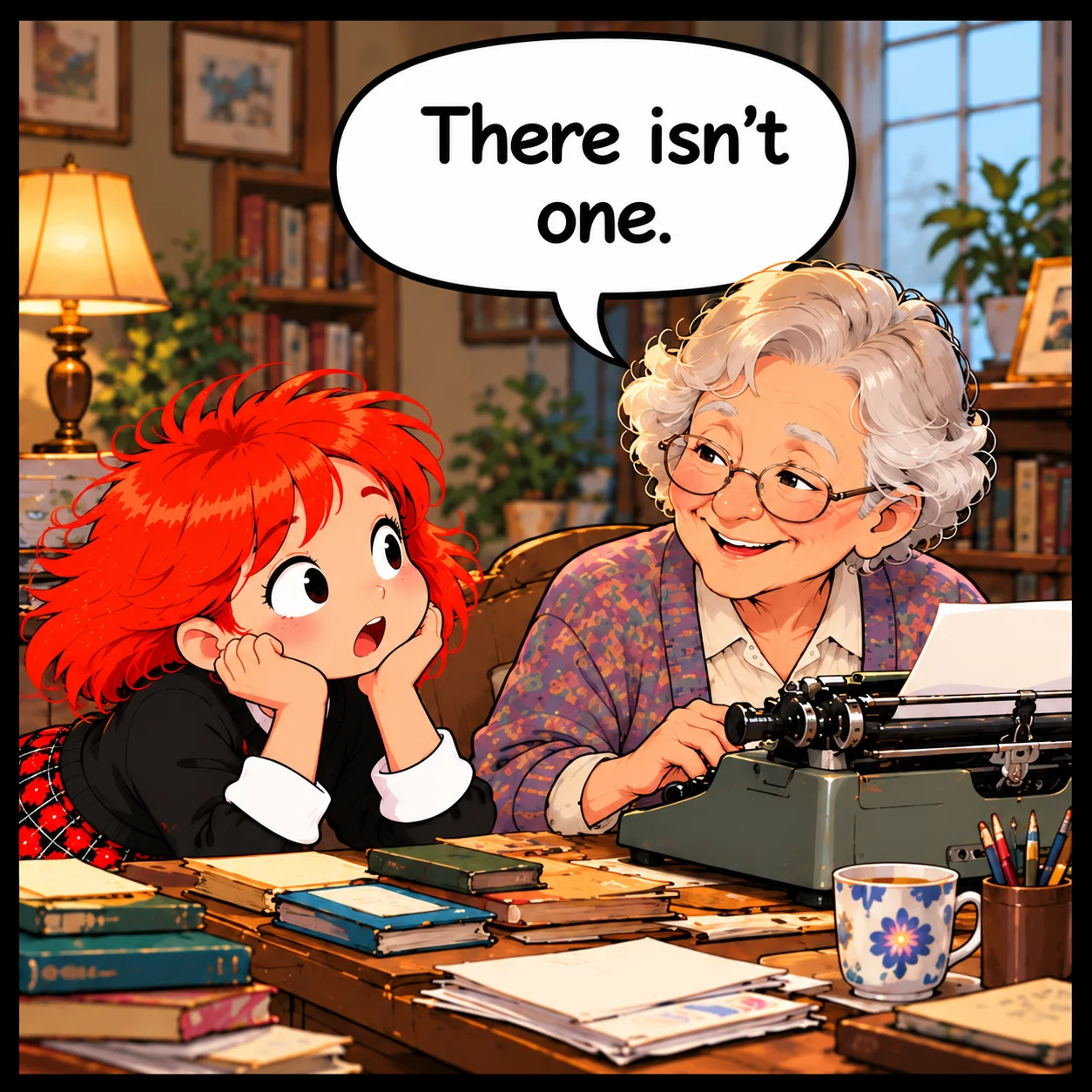 Where’s the Delete Key? — Lil Juno comic, panel 2 of 4
